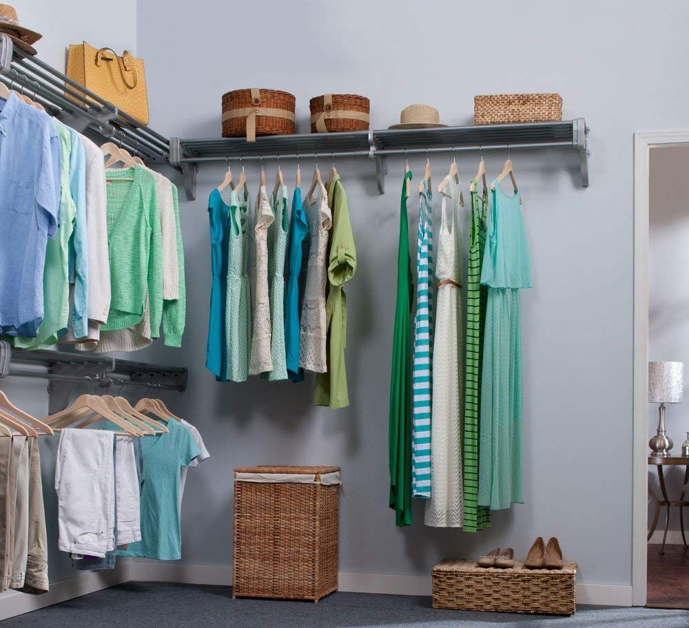 The Best Small Bedroom Closet Organization Ideas - Sara Lee Simplicity Must-Have Closet Organizers for Small Bedrooms